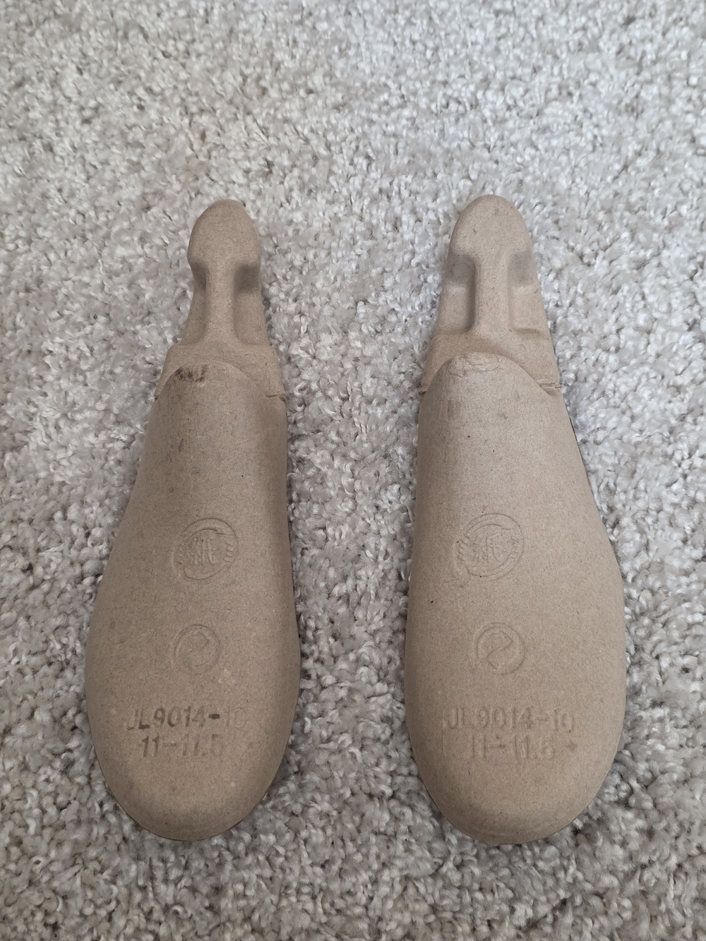 Shoe Tree / Shoe Inserts in Tan Size 11.